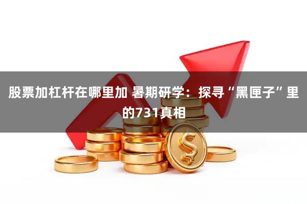 股票加杠杆在哪里加 暑期研学：探寻“黑匣子”里的731真相